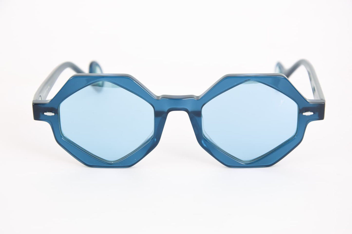 Occhiali da Sole Eyepetizer Albert Blu - Occhiali da Sole Esagonali