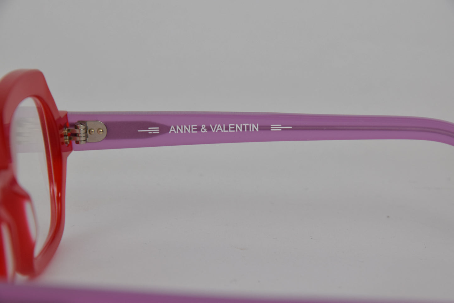 Foto asta interna logo Occhiali da Vista Anne et Valentin Square Rosso e Rosa