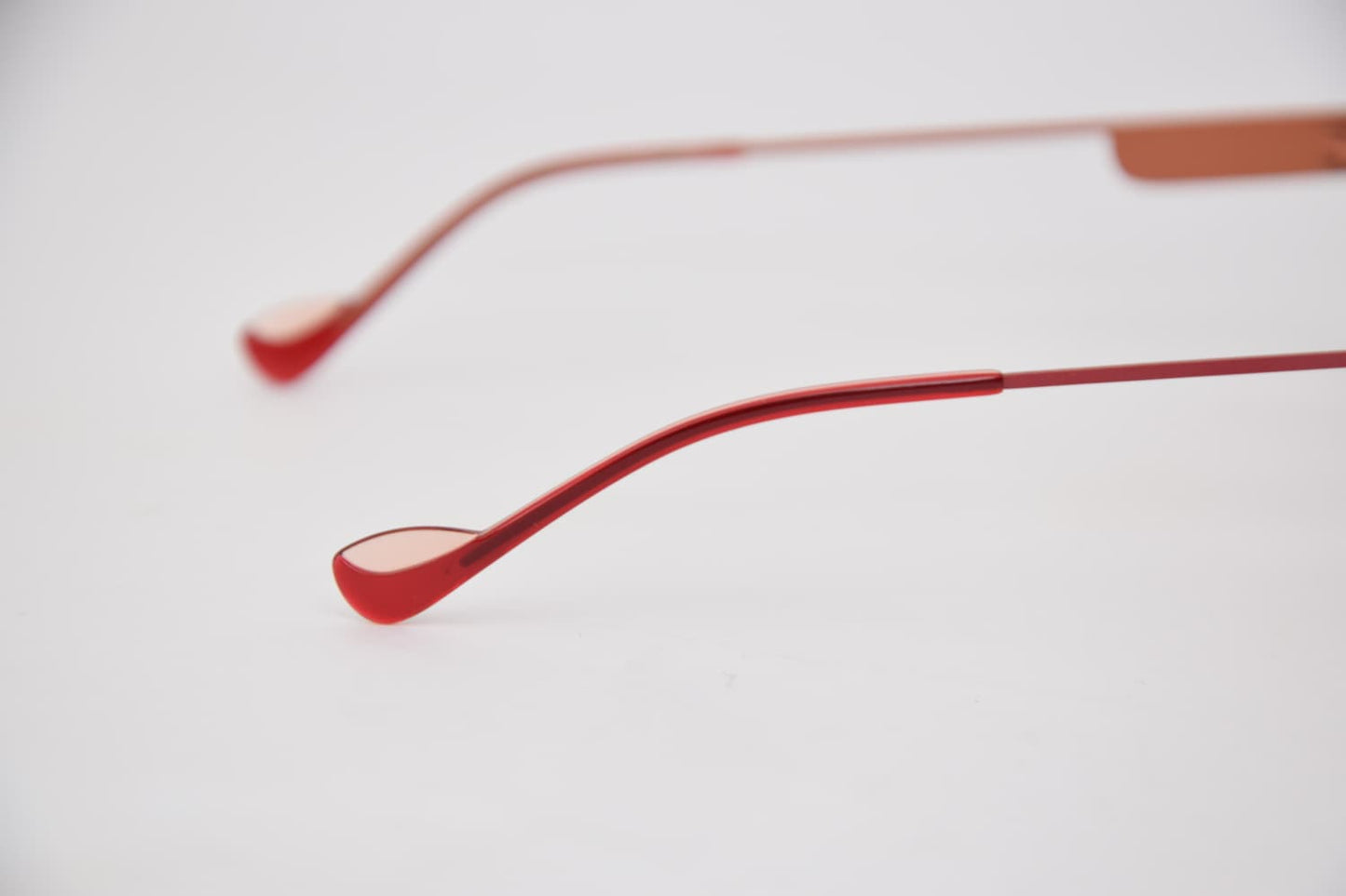 Foto terminali Occhiali da Vista Caroline Abram Jane Rosa e Cipria - Ottica Sicoli