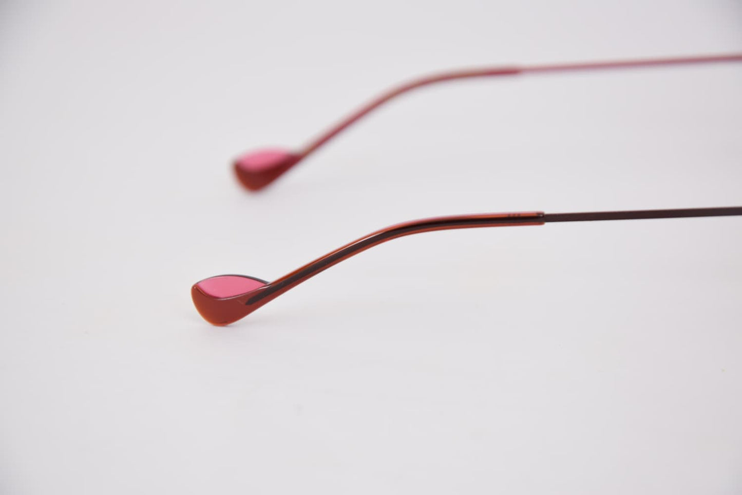 Foto terminali di Occhiali da Vista Donna Caroline Abram Juliette Prugna e Fucsia