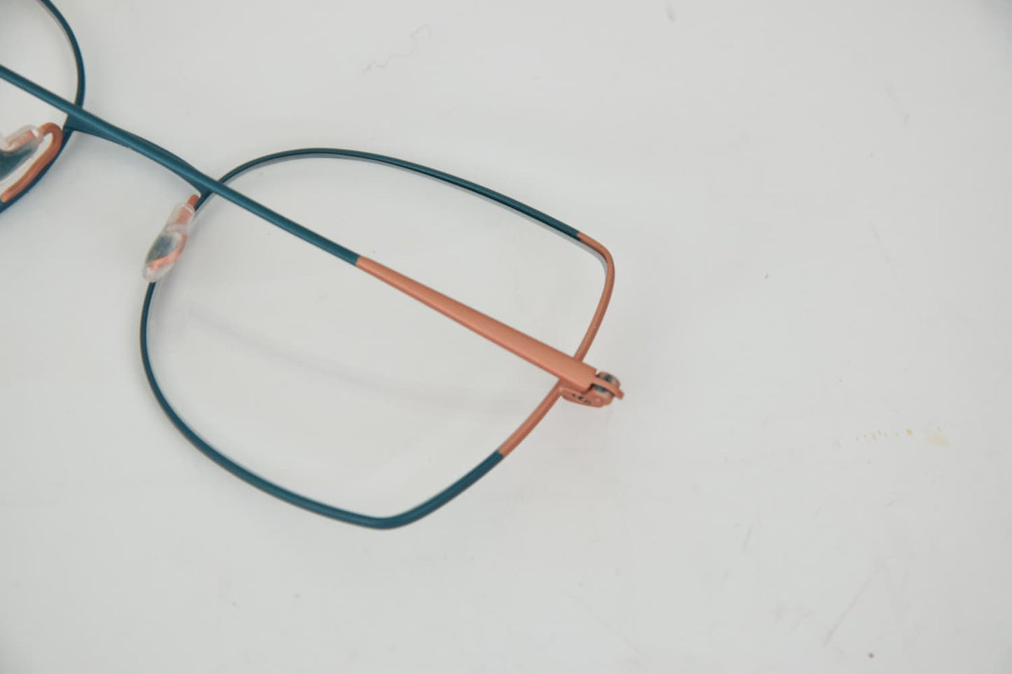 Occhiali da Vista Caroline Abram Vaea Blu e Rosa cipria