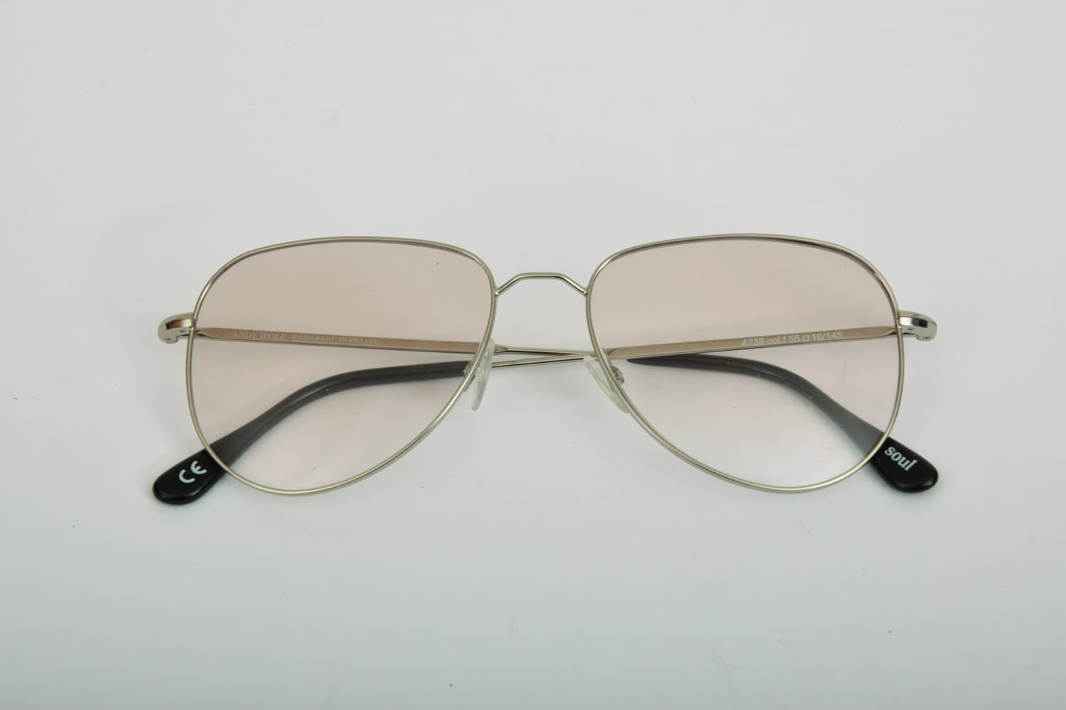 Occhiali da Vista a Goccia - Andy Wolf 4738 Argento - Ottica Sicoli