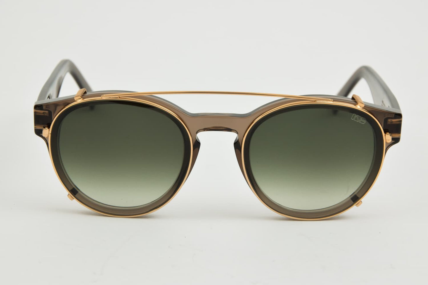 Andy Wolf | Clip On AW 03 | Oro Lenti Verde sfumato