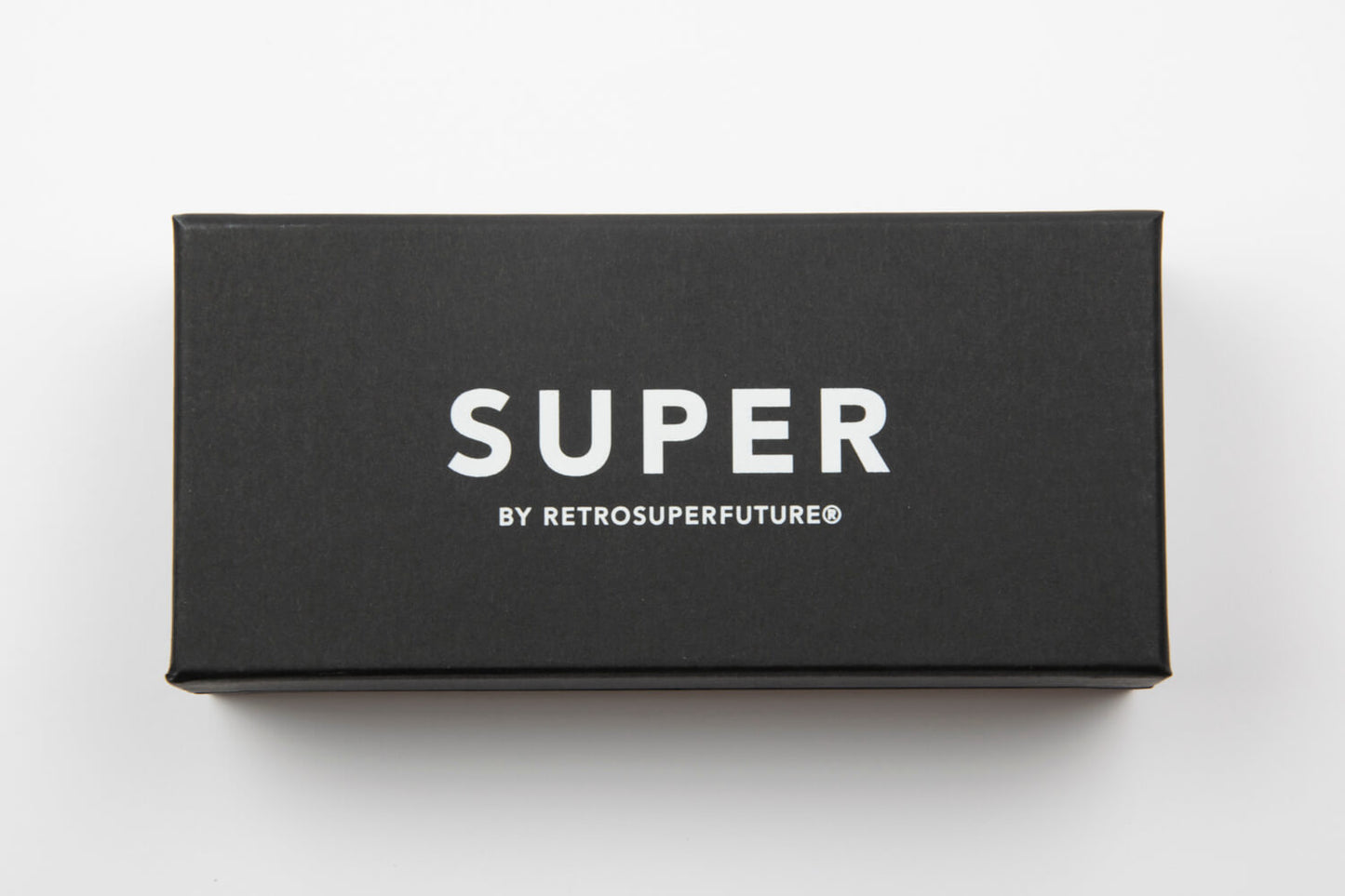 Super by Retrosuperfuture | Terrazzo | Nero Opaco e Grigio Bomboletta - OTTICA SICOLI