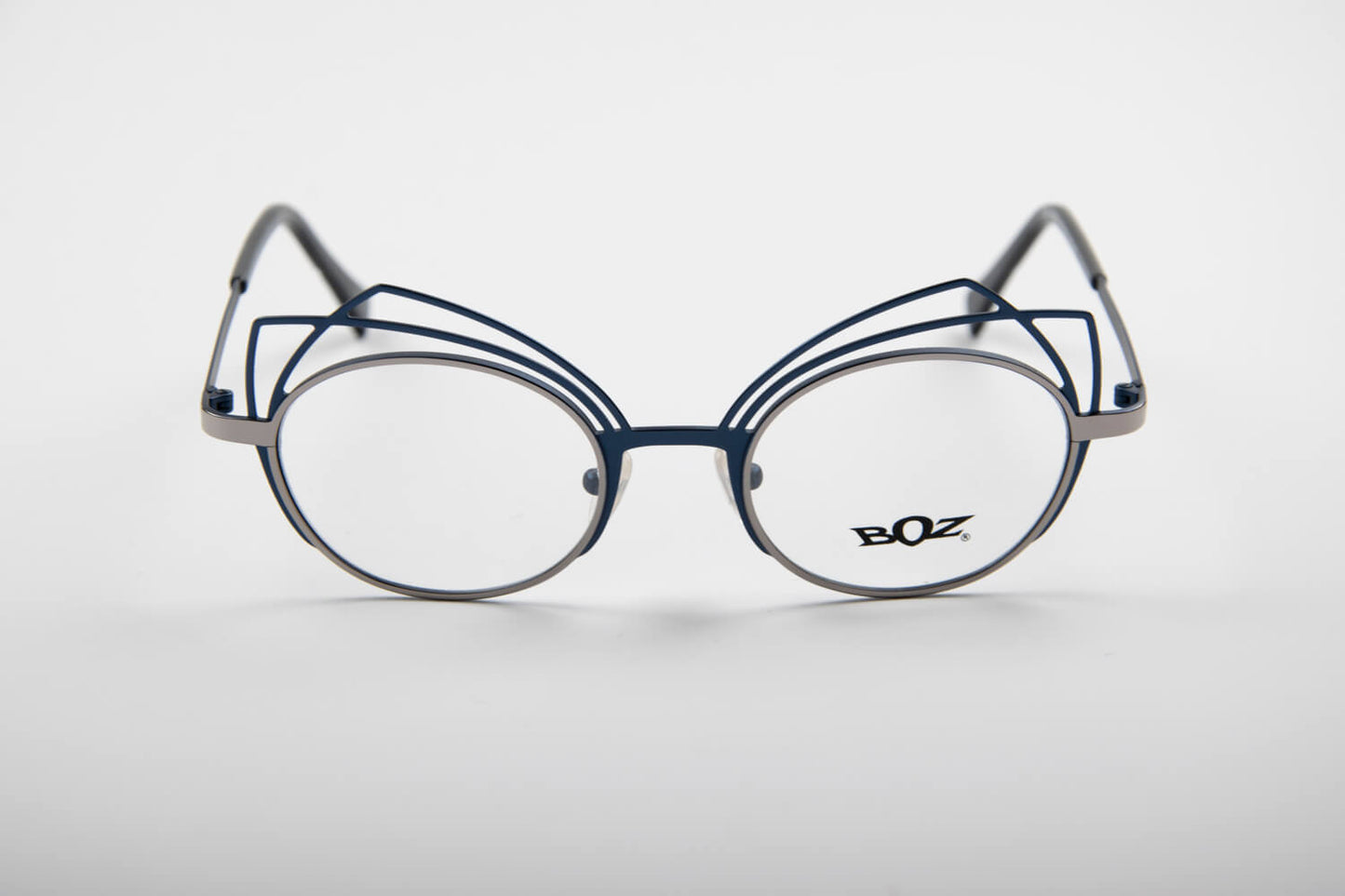 Boz Eyewear | Diva | Argento e Blu - OTTICA SICOLI