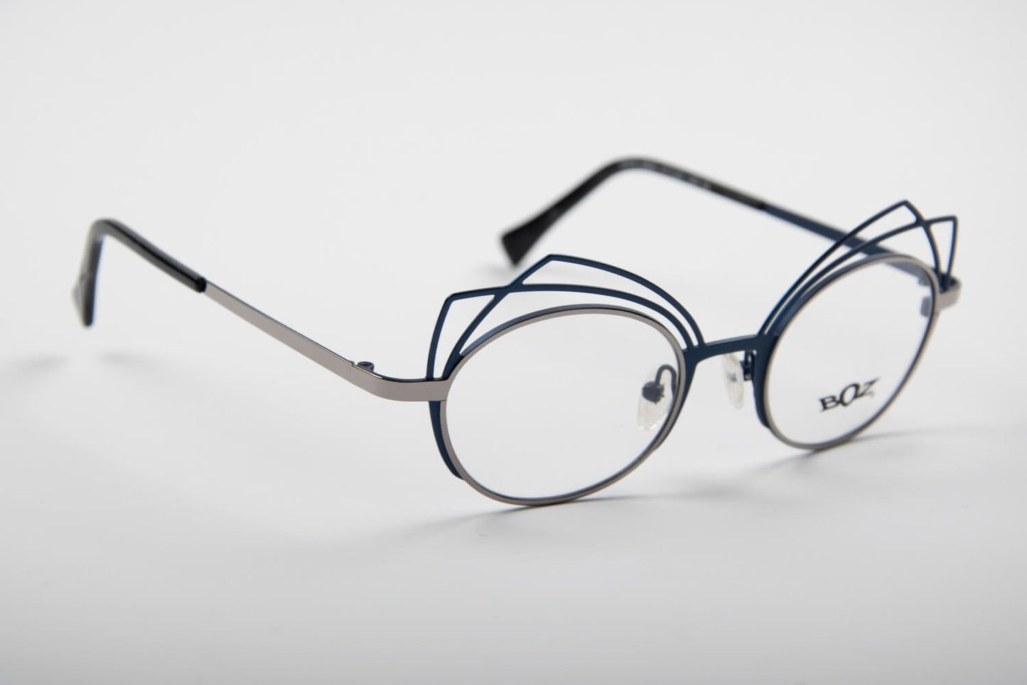 Boz Eyewear | Diva | Argento e Blu - OTTICA SICOLI