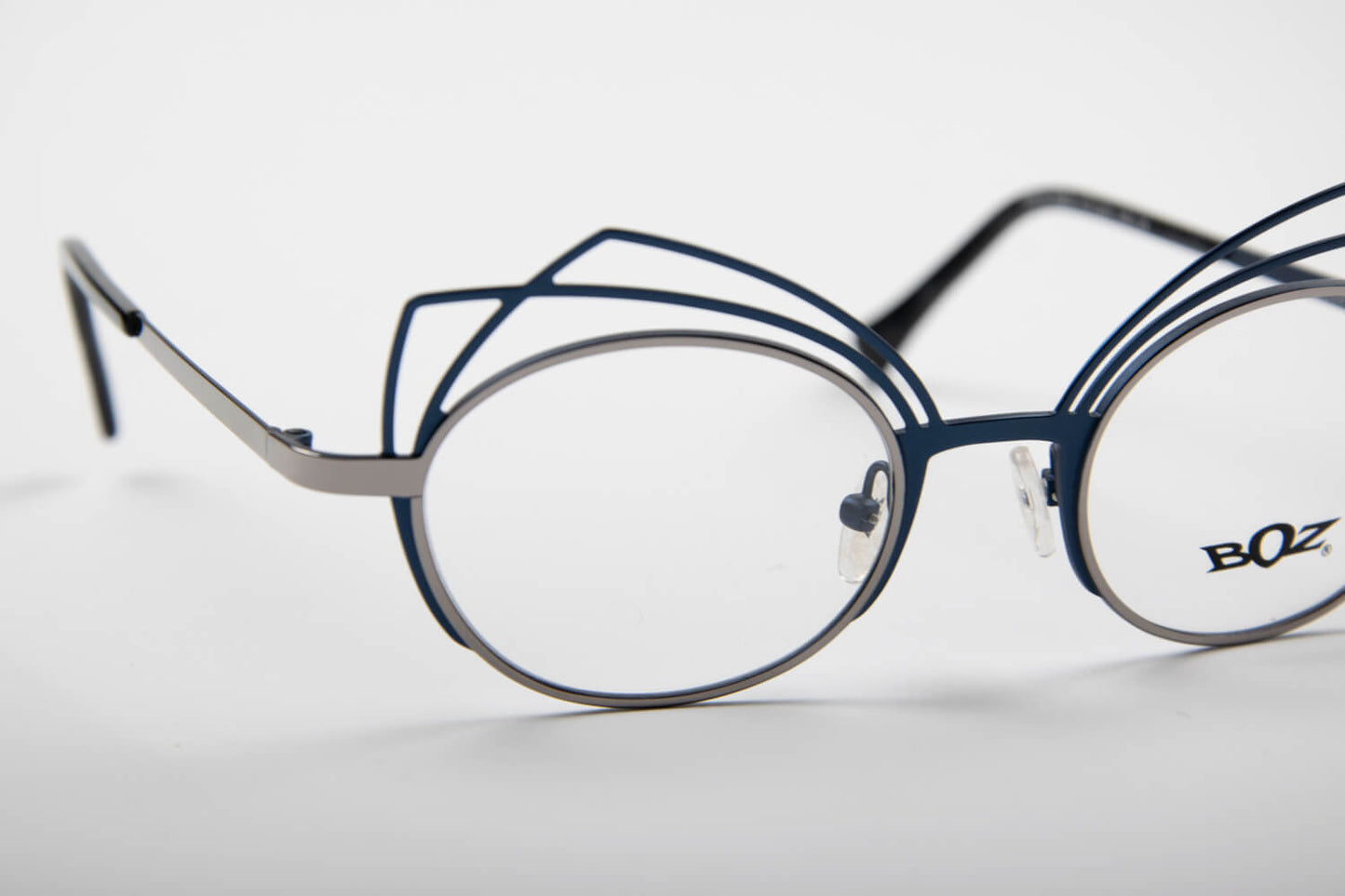 Boz Eyewear | Diva | Argento e Blu - OTTICA SICOLI