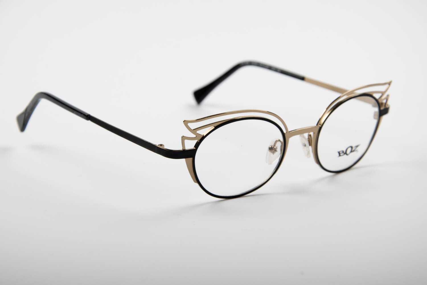 Boz Eyewear | Dyam | Nero e Oro - OTTICA SICOLI