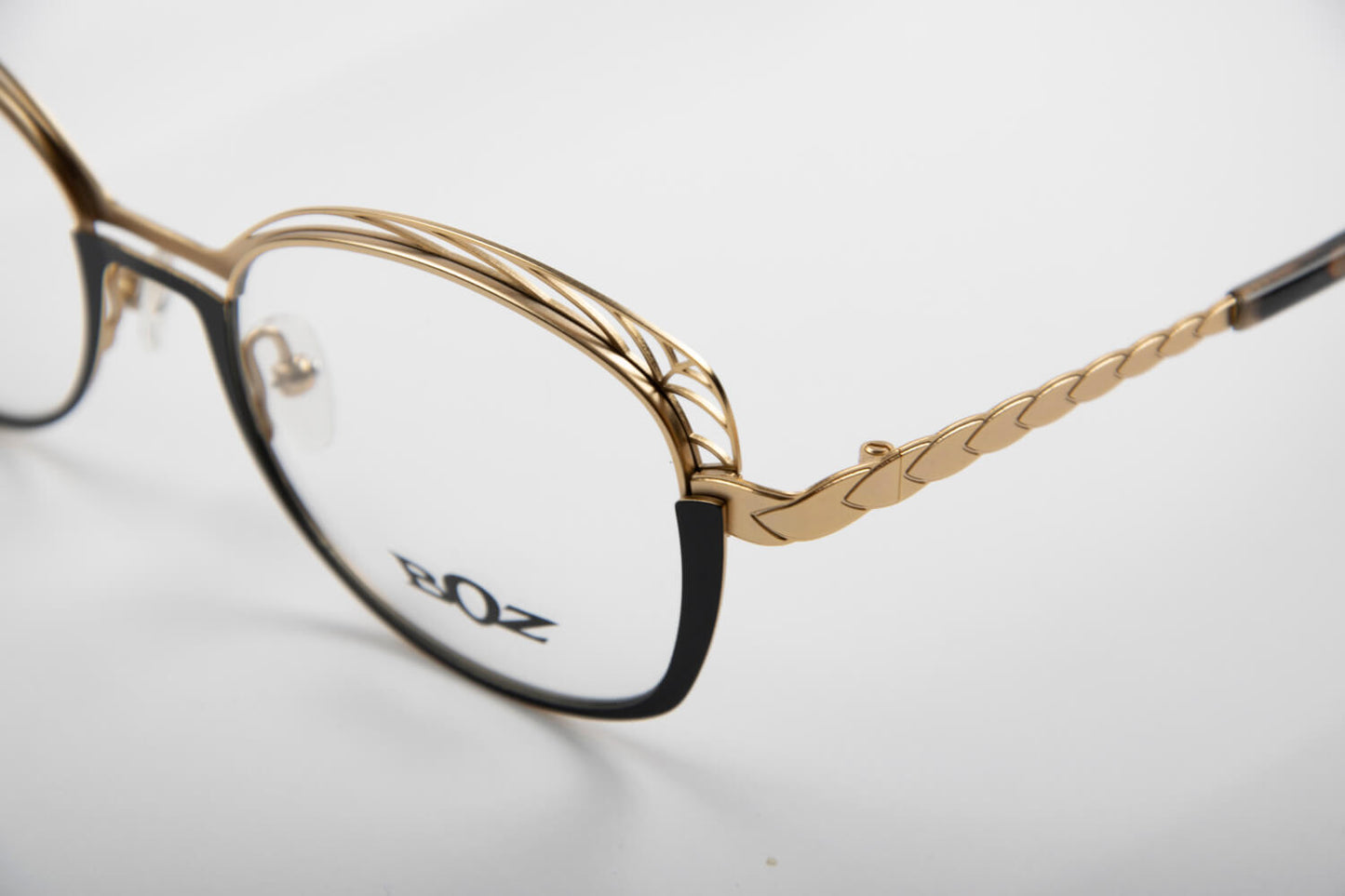 Boz Eyewear | Hourra | Nero e Oro - OTTICA SICOLI