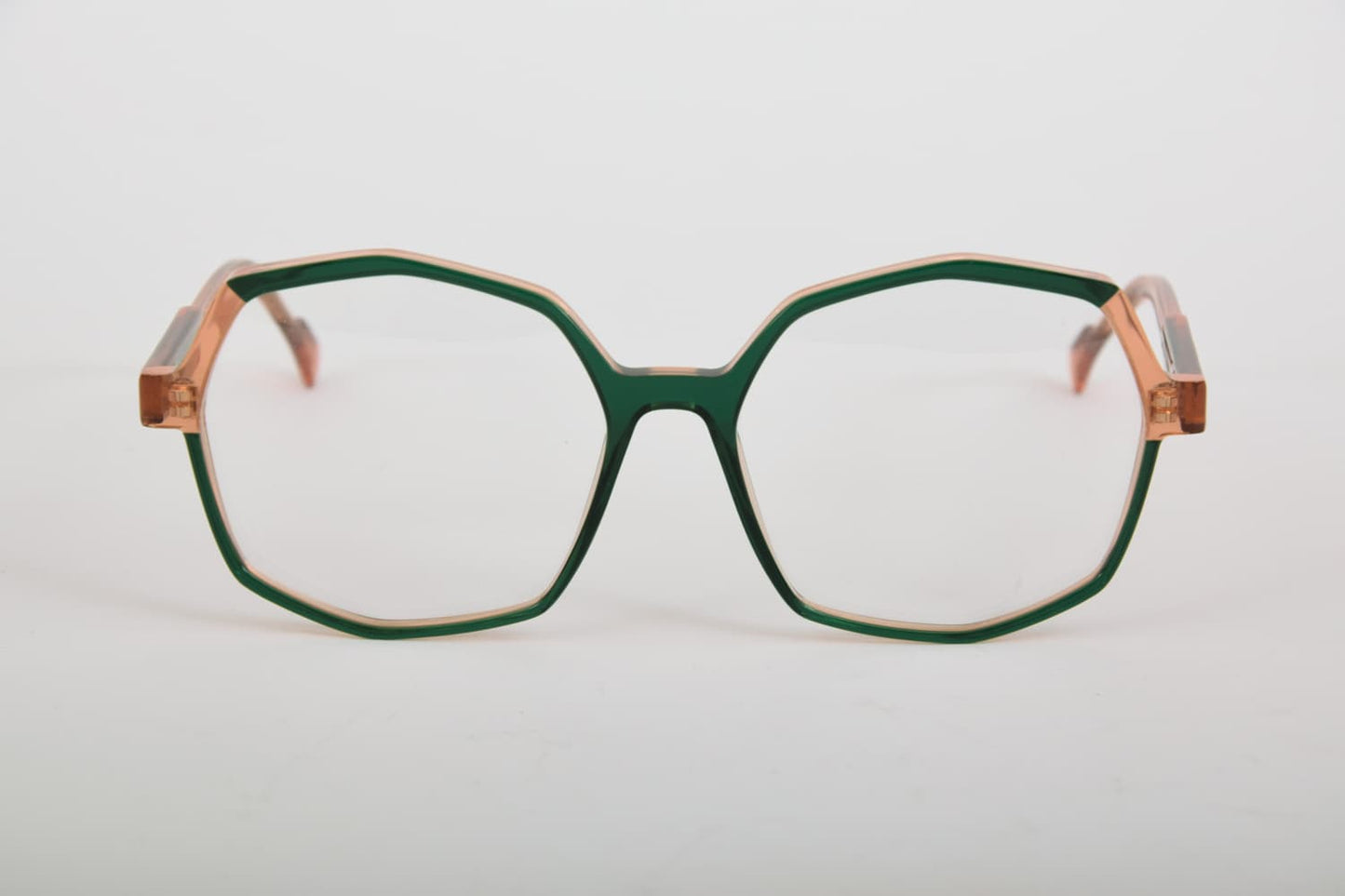 Caroline Abram | Heather 751 | Rosa Trasparente e Verde