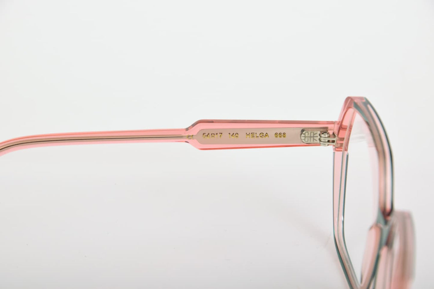Caroline Abram | Helga | Rosa Trasparente e Verde
