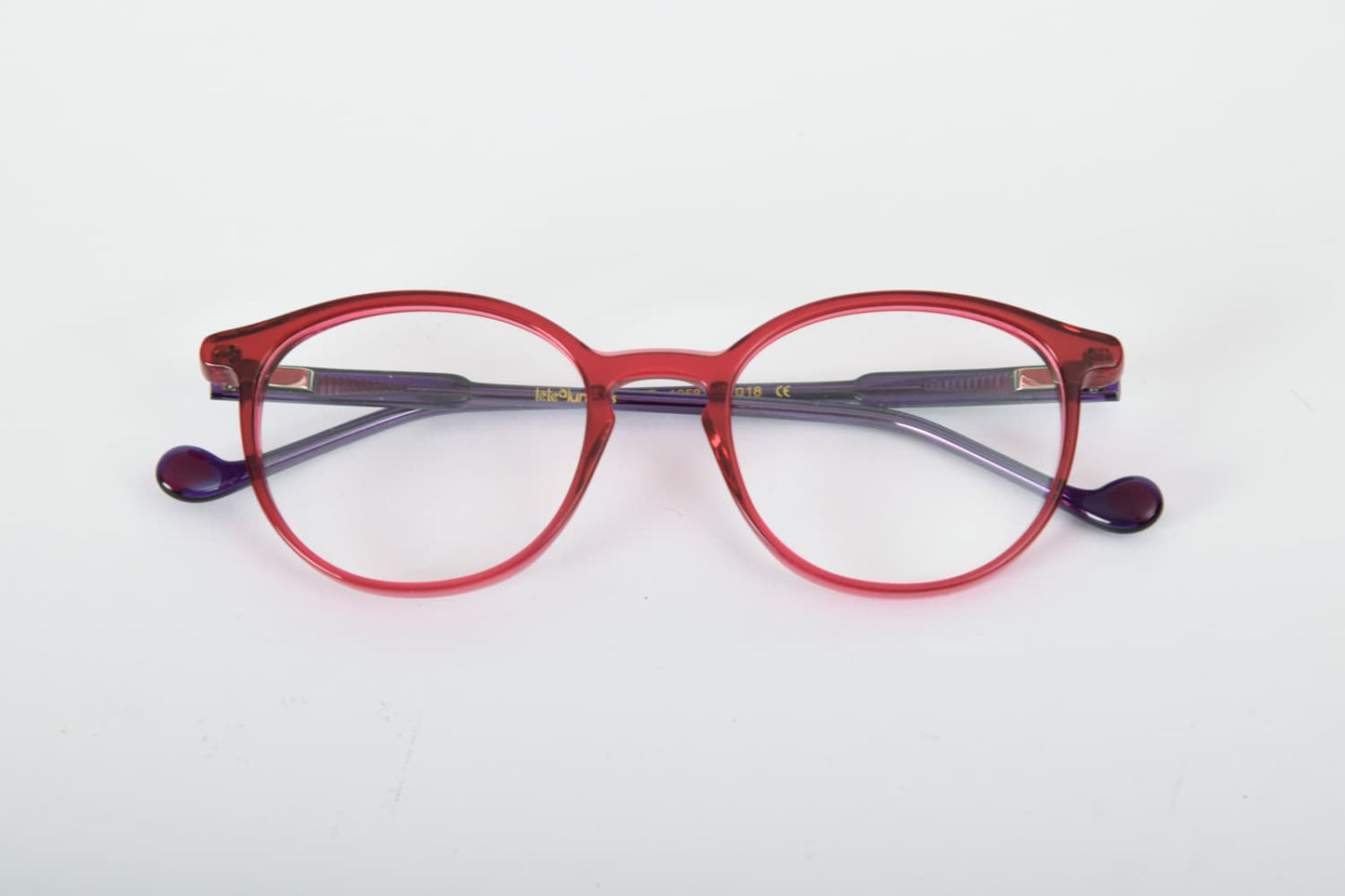 Caroline Abram | Mini Connie | Viola e Bordeaux