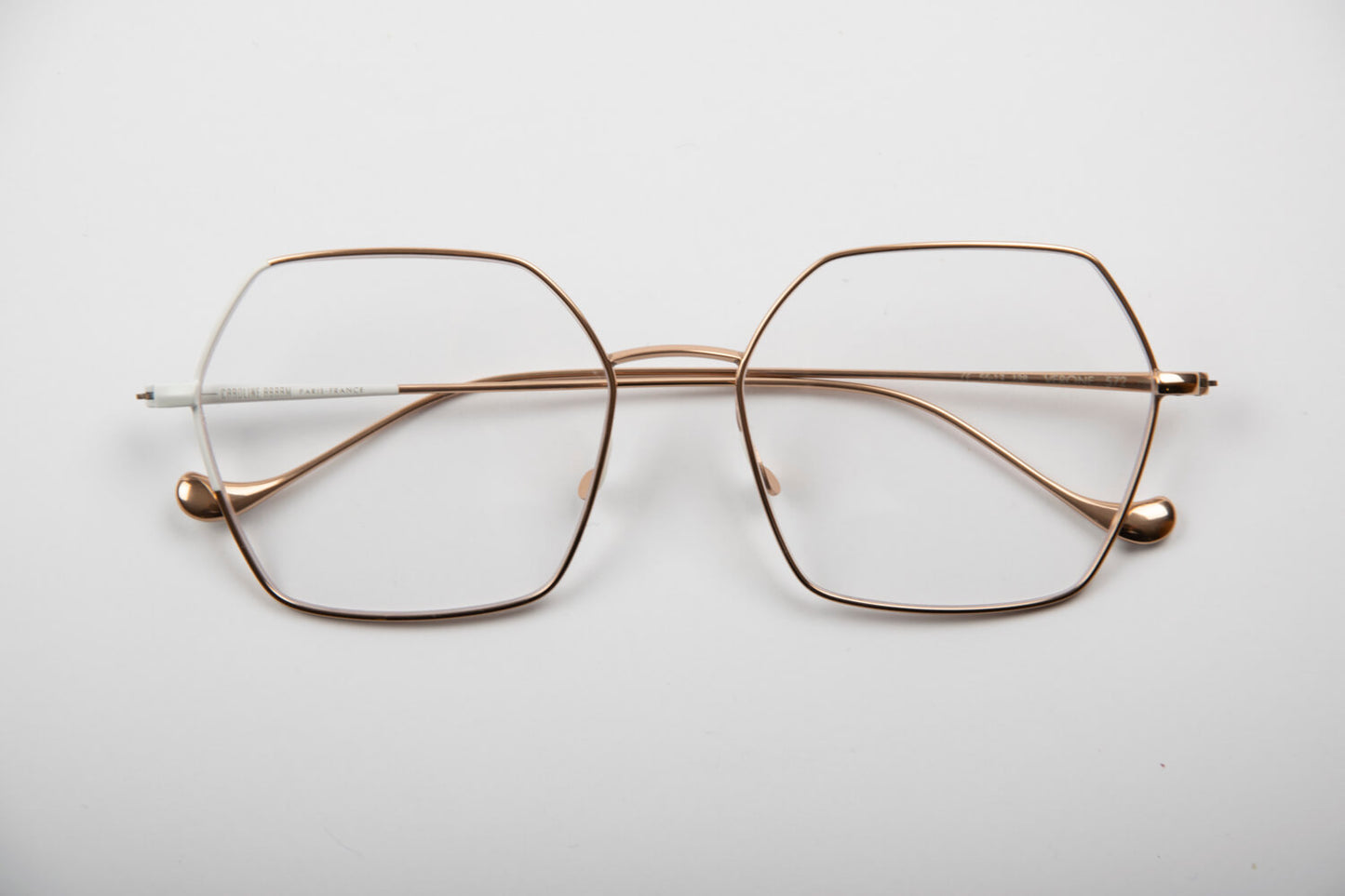 Caroline Abram | Verone | Bianco e Oro - OTTICA SICOLI