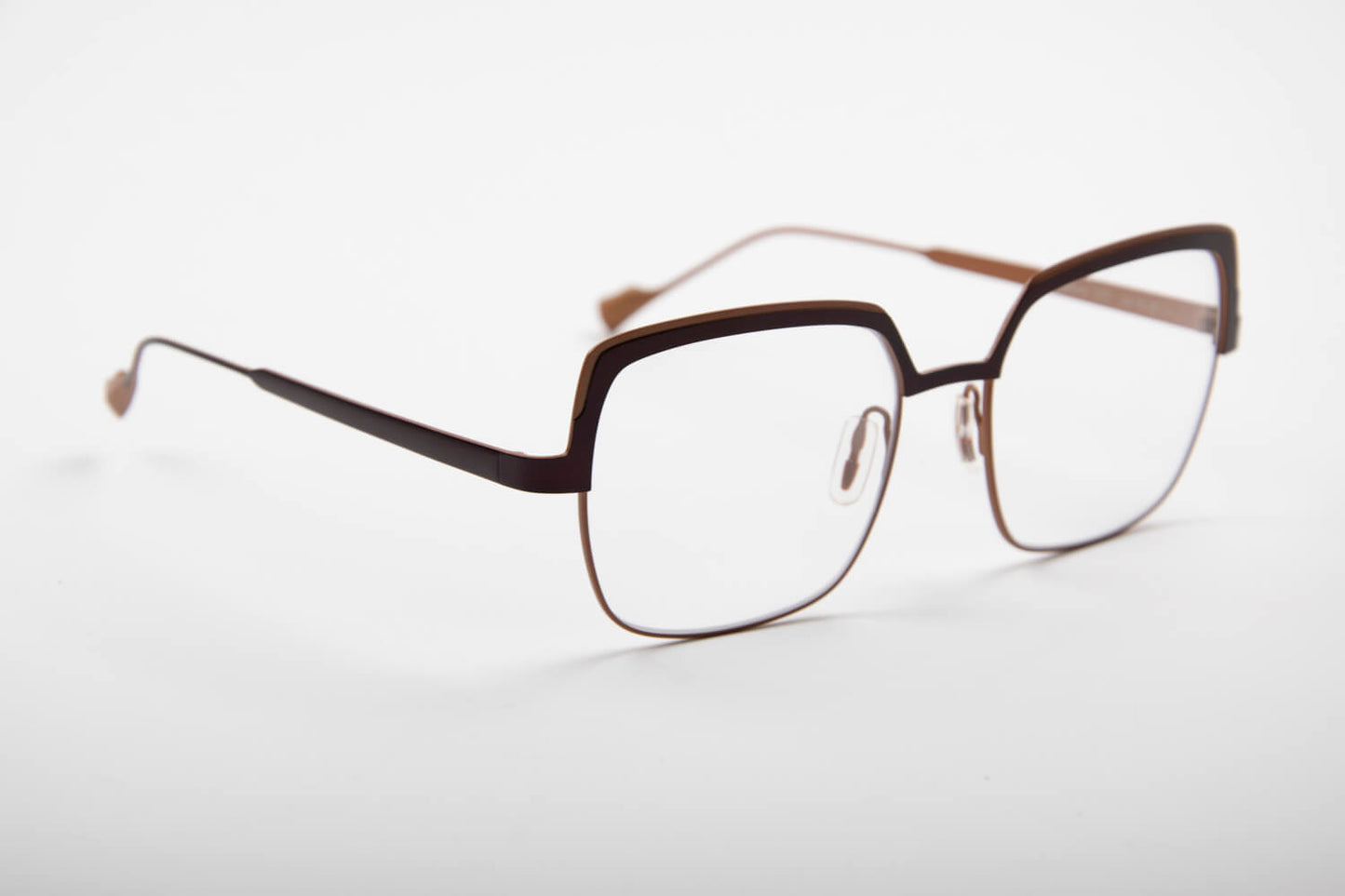 Caroline Abram | X- Essive | Oro Rosa Opaco e Prugna - OTTICA SICOLI