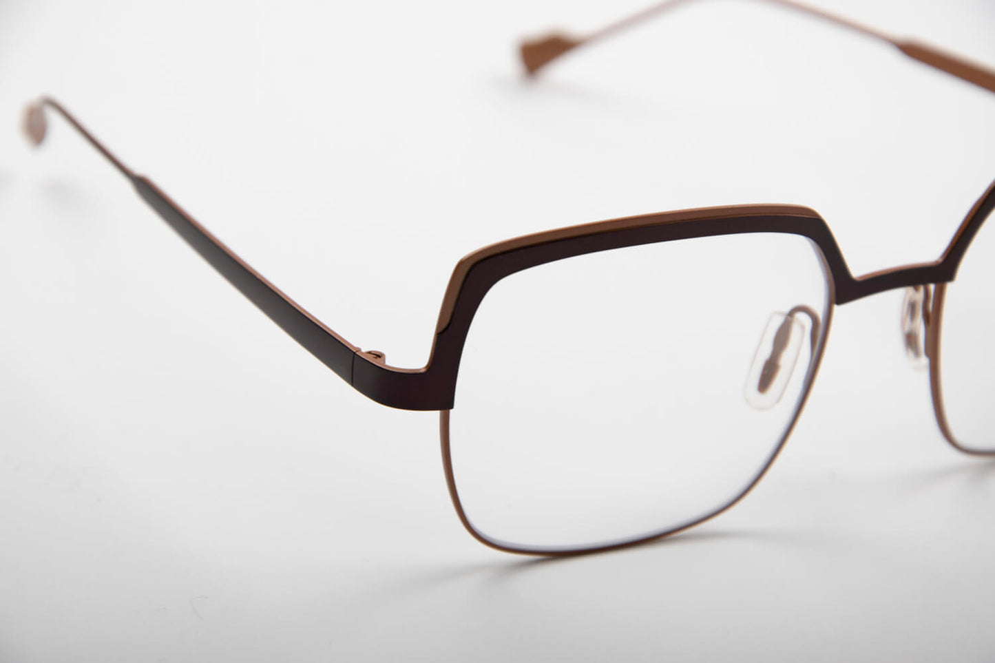 Caroline Abram | X- Essive | Oro Rosa Opaco e Prugna - OTTICA SICOLI