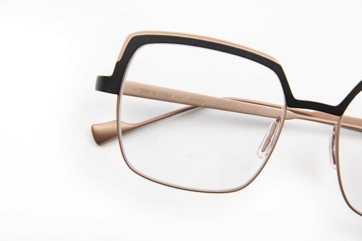 CAROLINE ABRAM X-ESSIVE NERO - OTTICA SICOLI