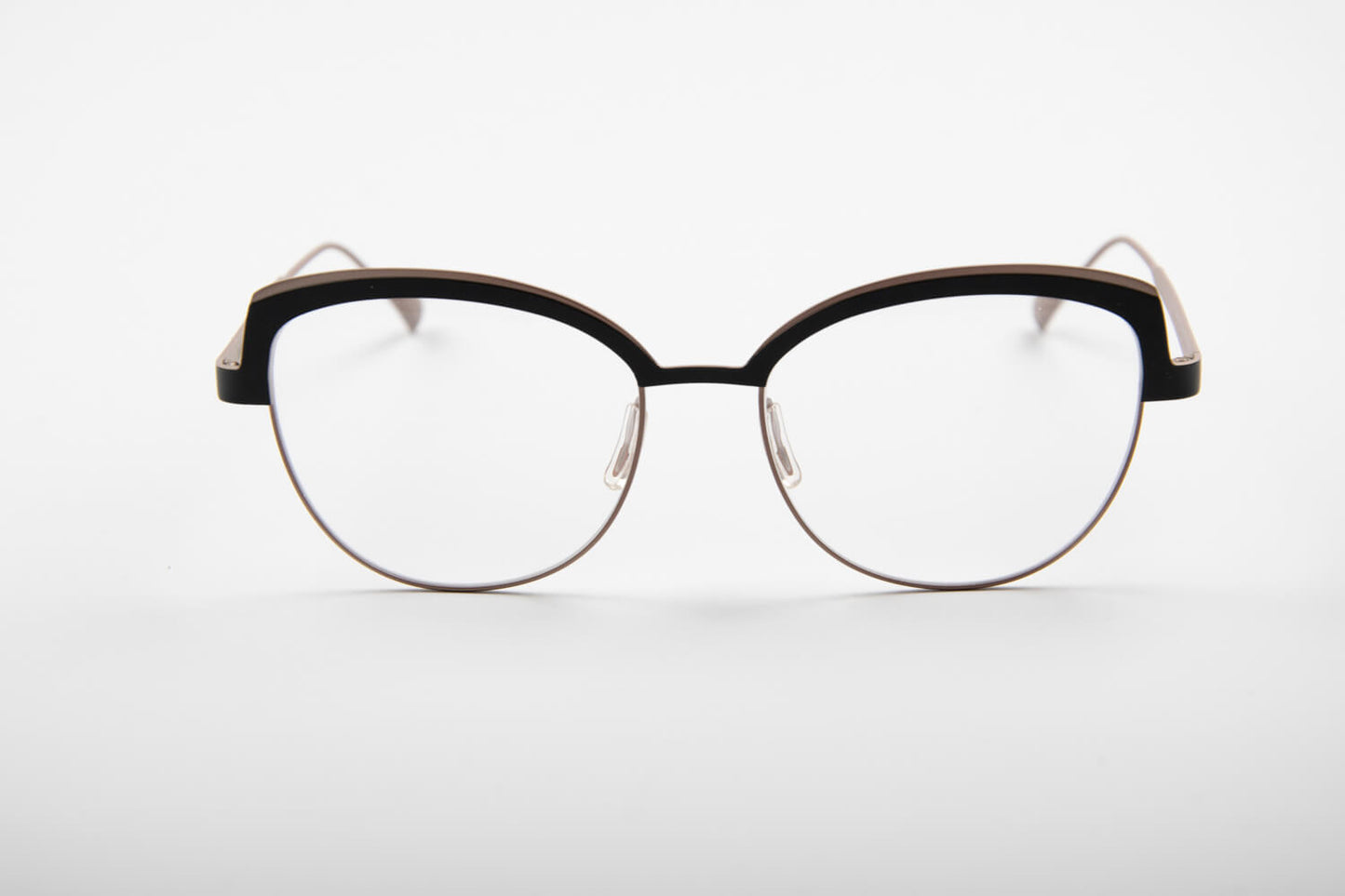 Caroline Abram | X- Tase | Oro Rosa Opaco e Nero - OTTICA SICOLI