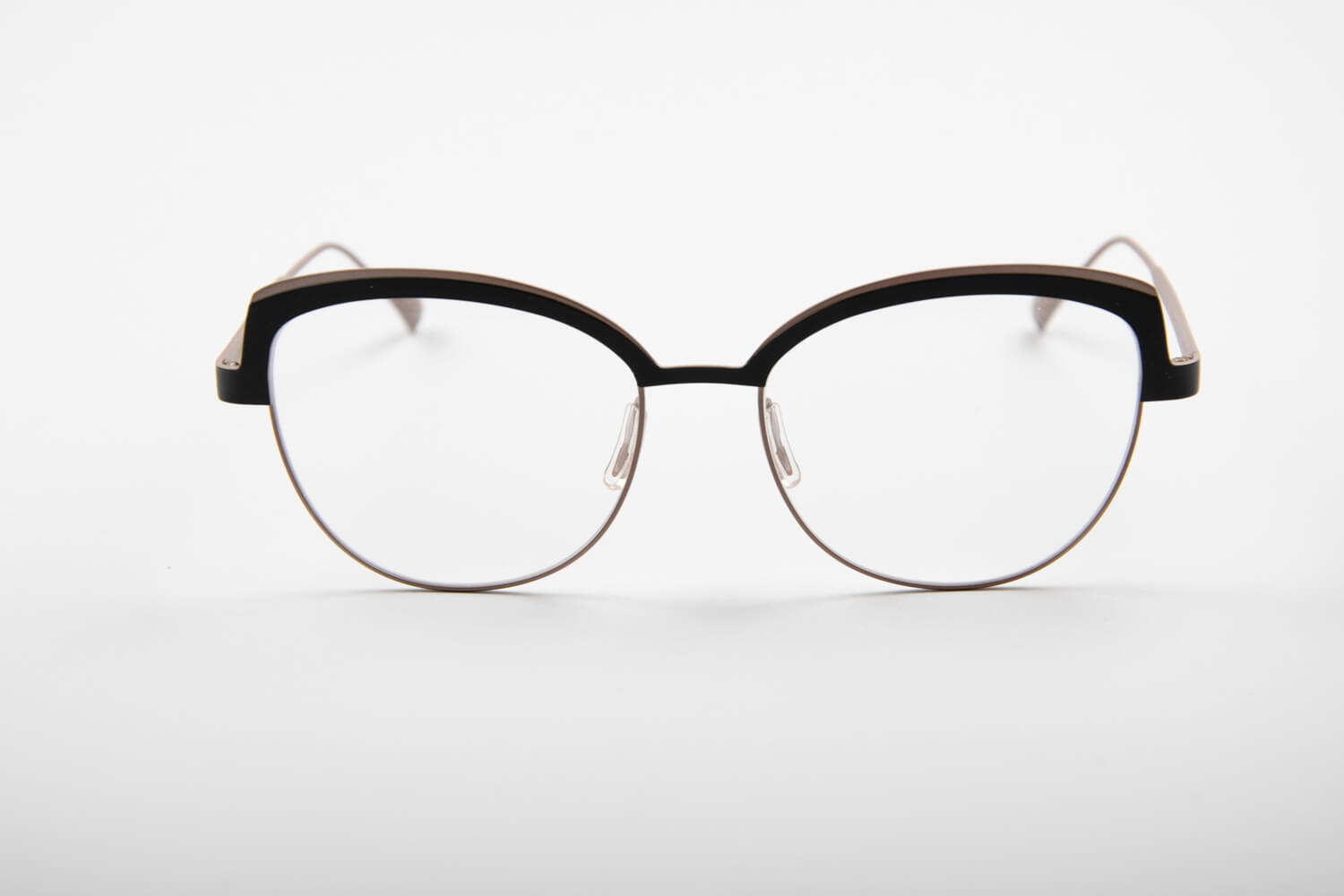 Caroline Abram | X- Tase | Oro Rosa Opaco e Nero - OTTICA SICOLI