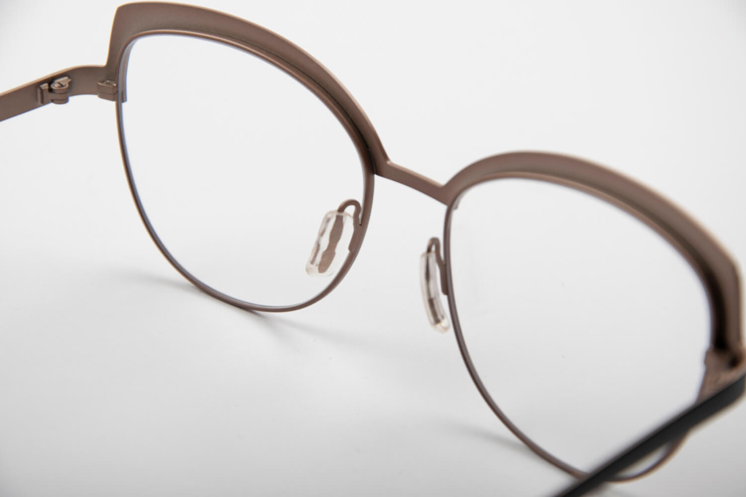 Caroline Abram | X- Tase | Oro Rosa Opaco e Nero - OTTICA SICOLI