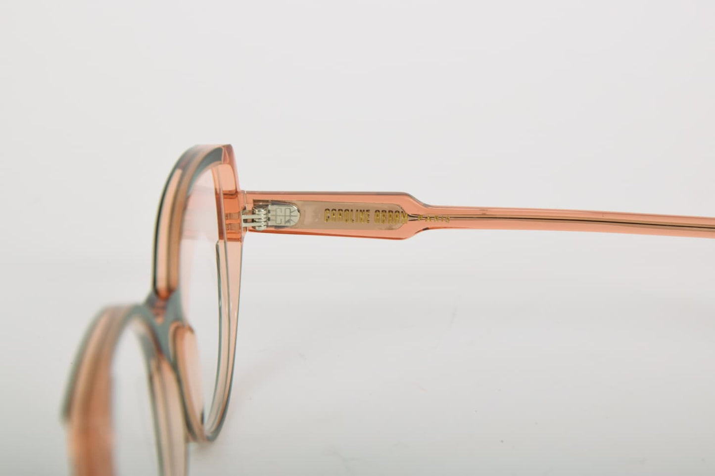 Caroline Abram | Hyda 751 | Rosa Trasparente e Verde