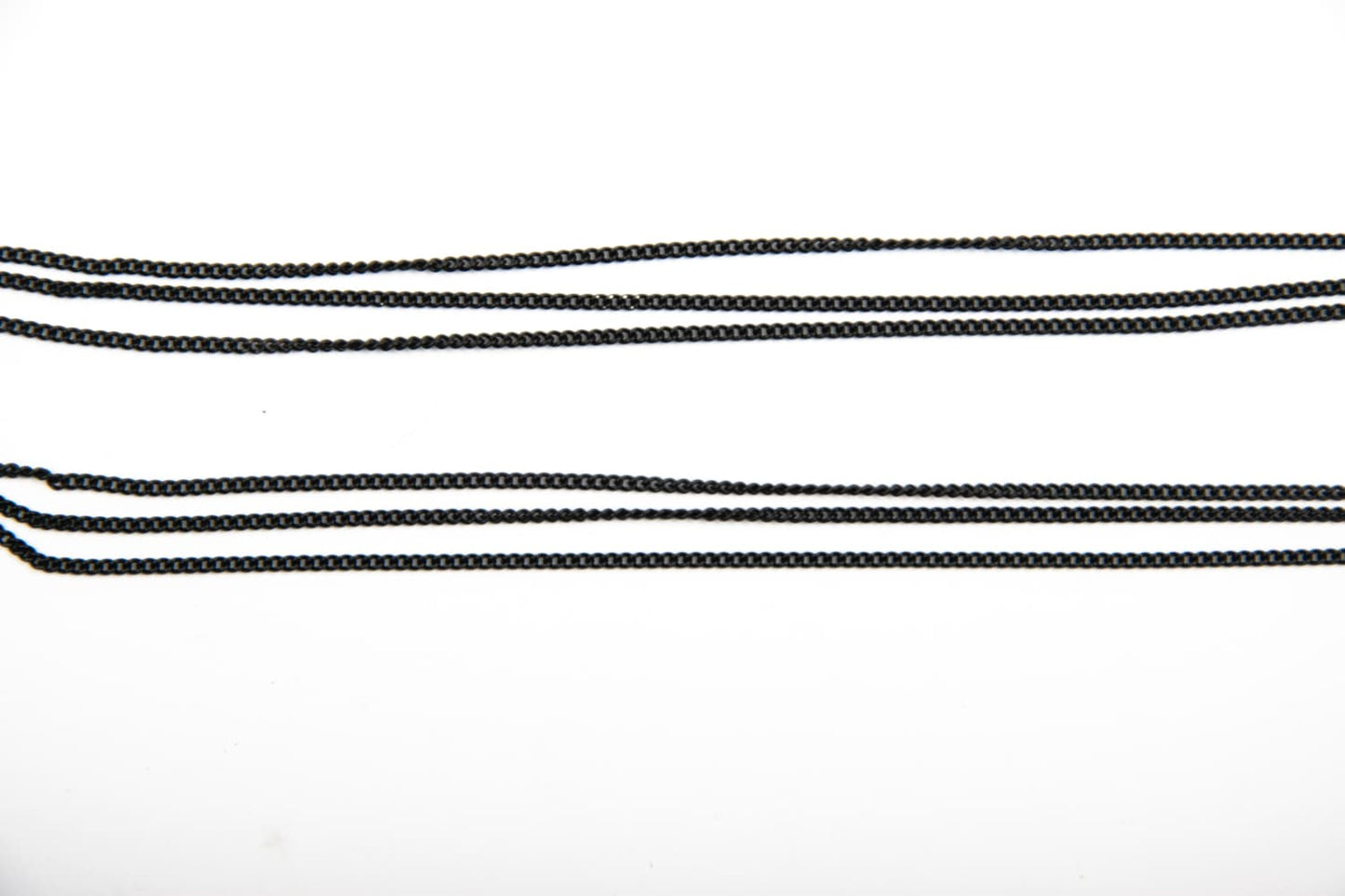 Caroline Abram | Catenella per Occhiali 3 Fili | Nero