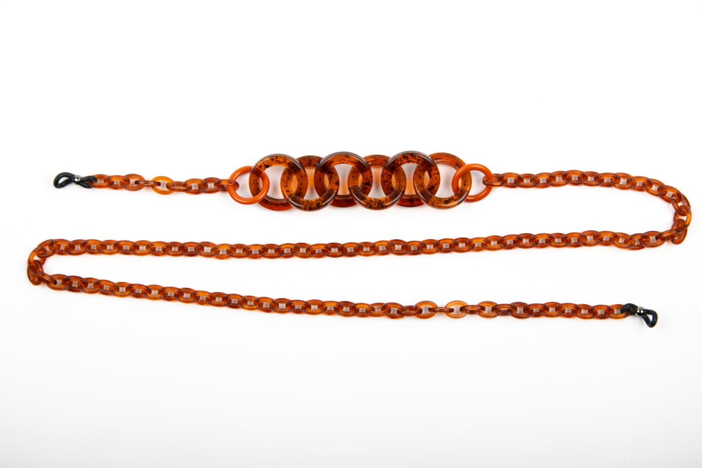 Caroline Abram | Catenella Celluloide | Marrone Miele
