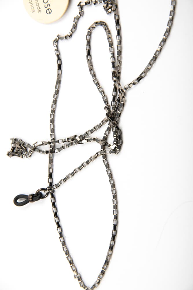 Catenella per Occhiali Valrose | Metallo | Argento