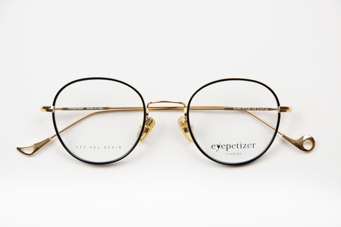 Eyepetizer | Alain | Oro e Nero - OTTICA SICOLI
