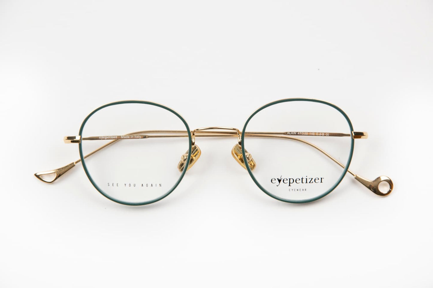 Eyepetizer | Alain | Oro e Verde Salvia - OTTICA SICOLI