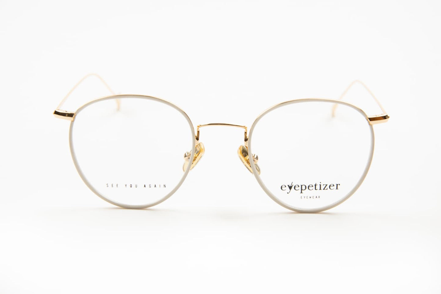 Eyepetizer | Pascal | Bianco e Oro - OTTICA SICOLI