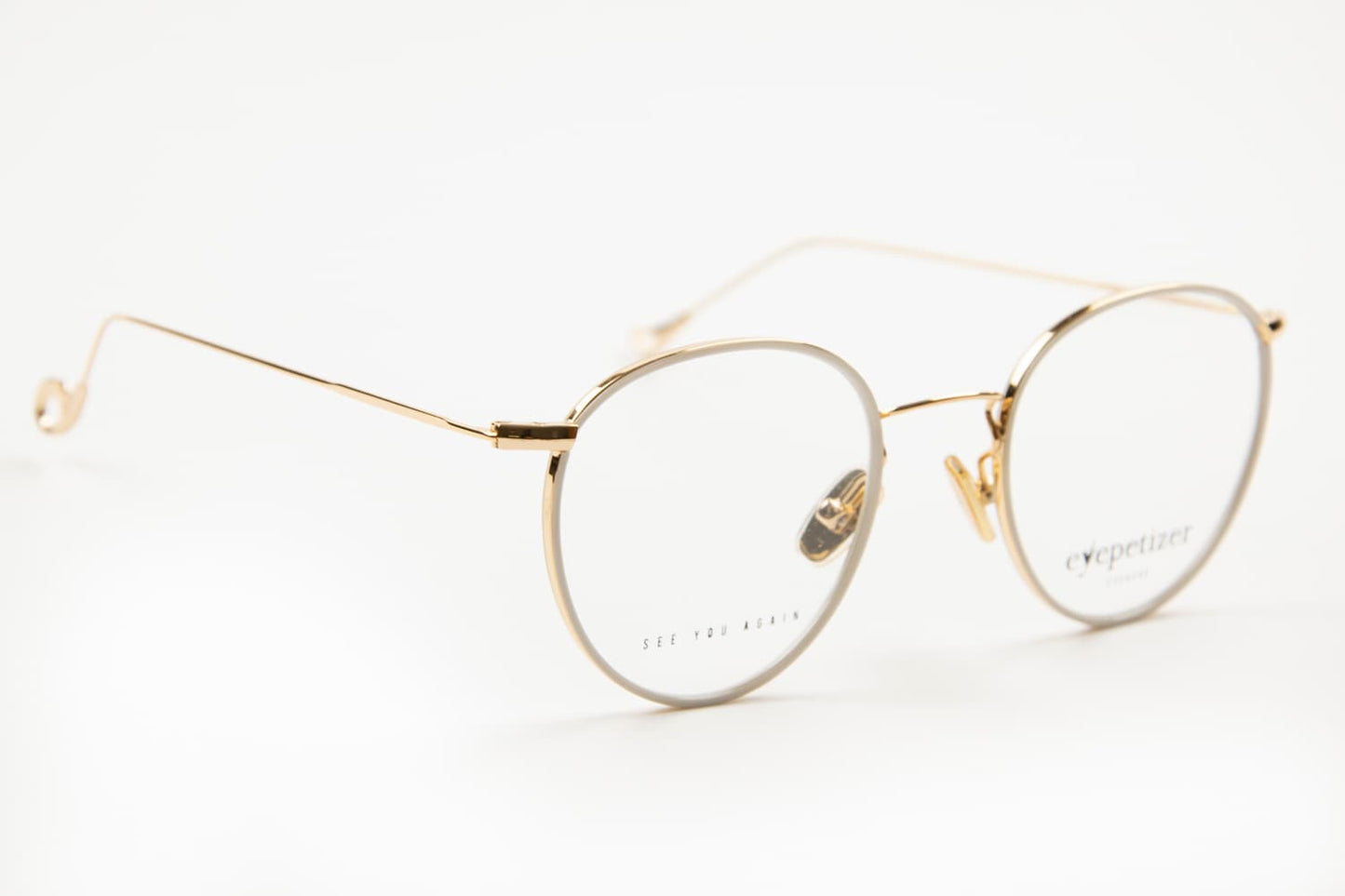 Eyepetizer | Pascal | Bianco e Oro - OTTICA SICOLI