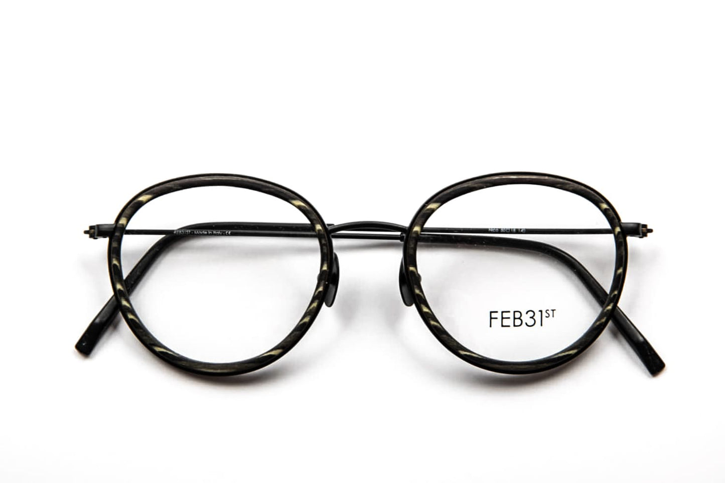 Feb31st | Evo Nico | Nero e Beige - OTTICA SICOLI