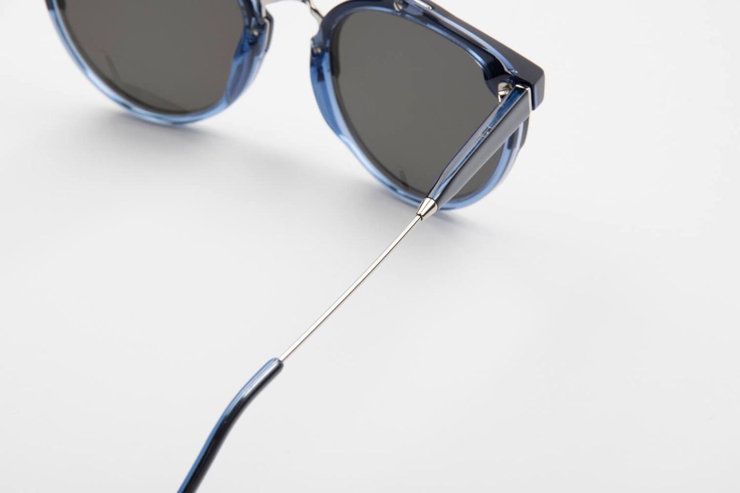 Super by Retrosuperfuture | Giaguaro Lamina | Blu e Grigio Metallo - OTTICA SICOLI