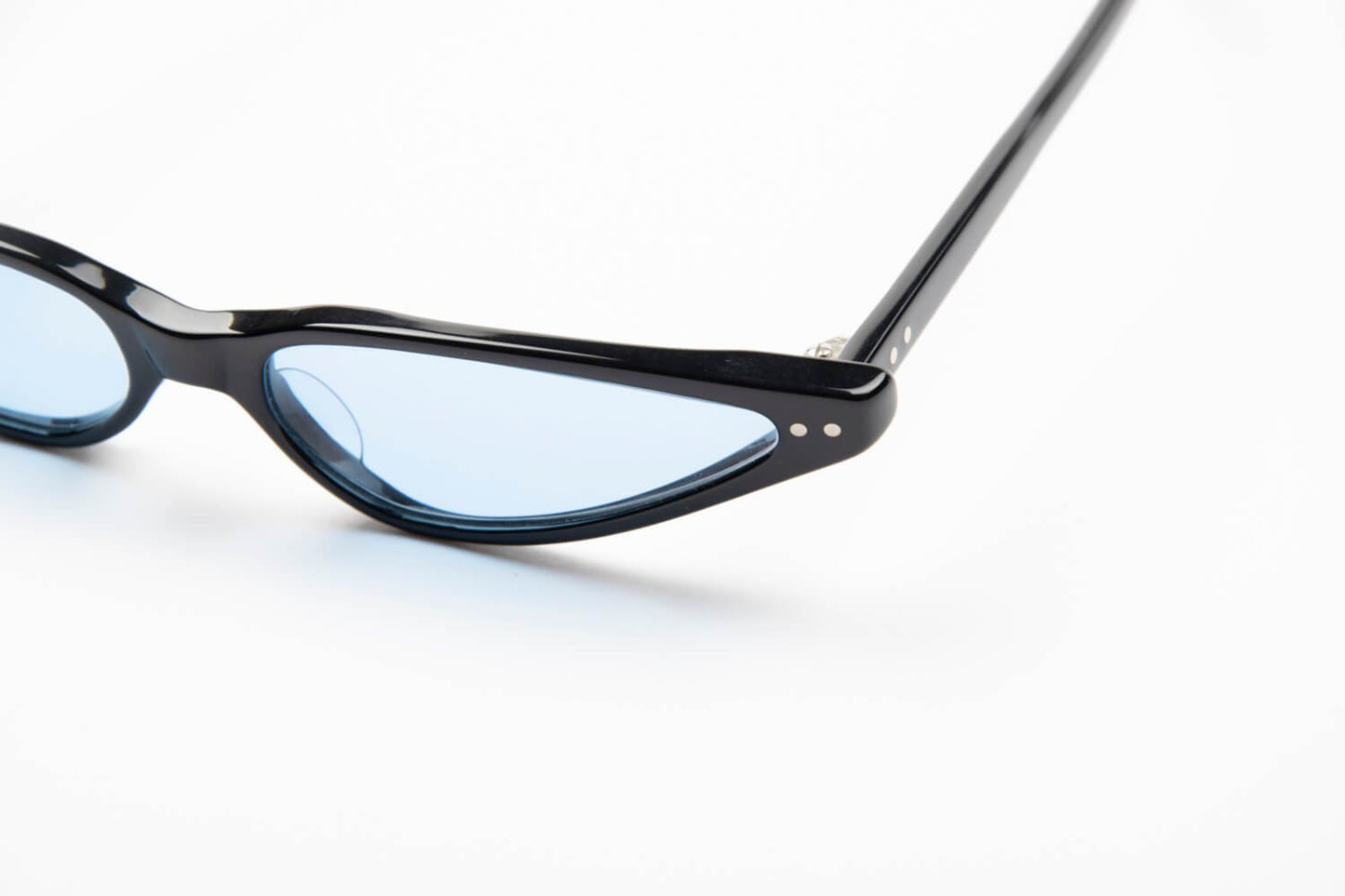 Kyme | Gina | Nero Lucido e Azzurro Intenso - OTTICA SICOLI
