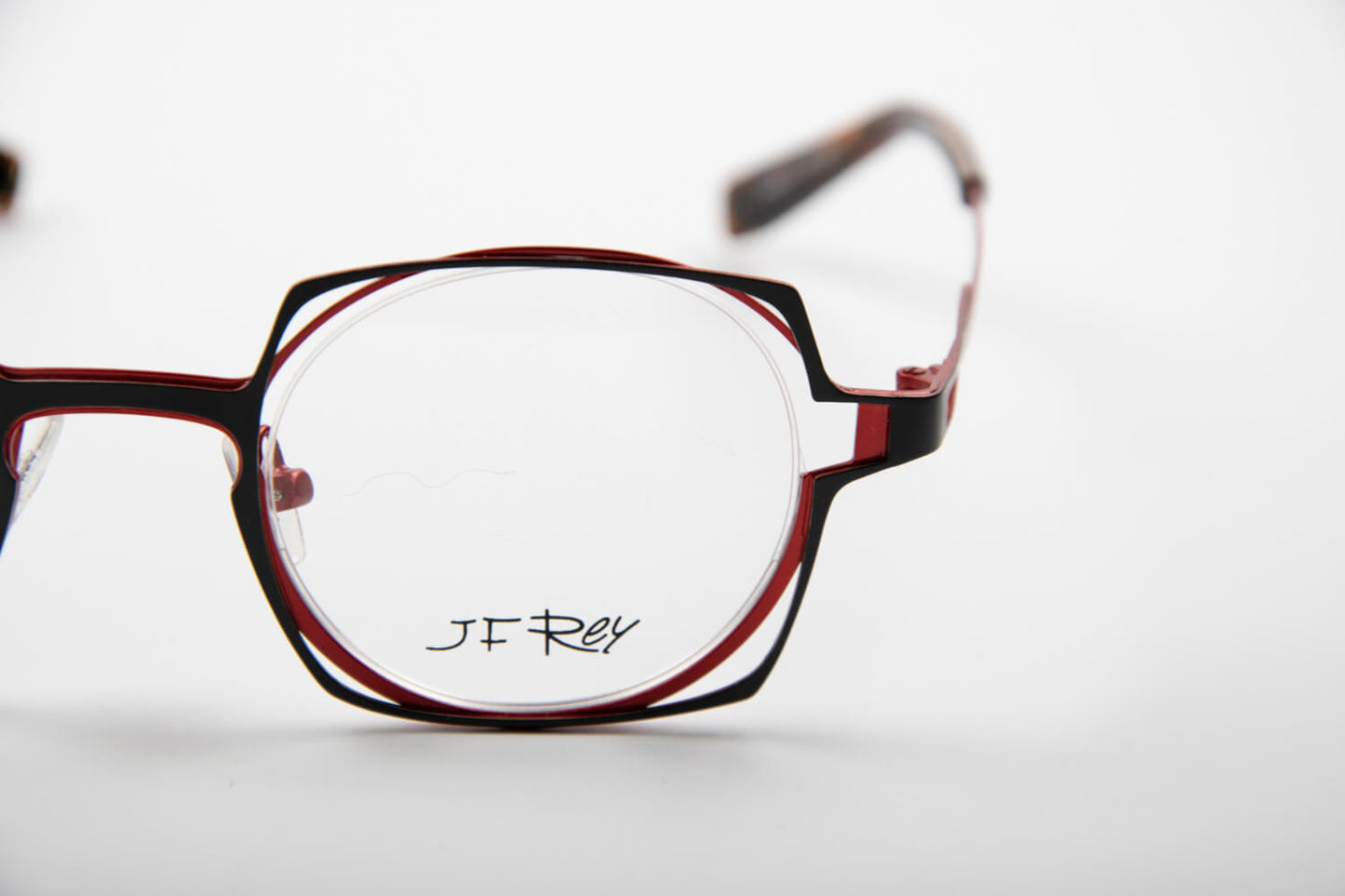 Jean Francois Rey | JF2794 | Nero e Rosso - OTTICA SICOLI