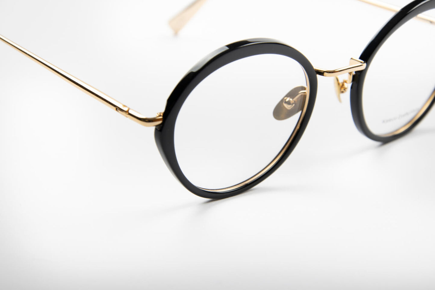 Kaleos | Dwan | Nero e Oro - OTTICA SICOLI