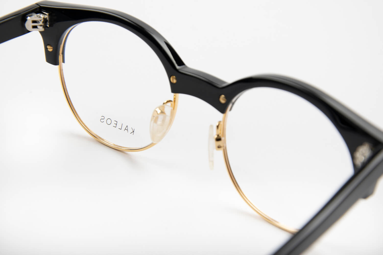 Kaleos | Gatsby | C001 Nero e Oro - OTTICA SICOLI