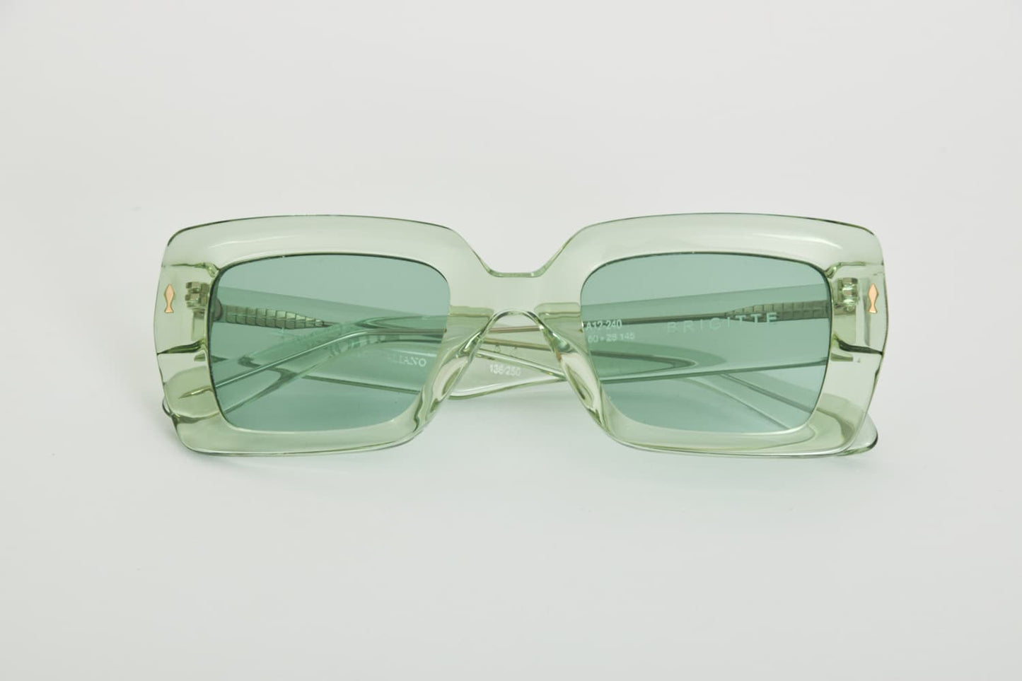 Metio Brigitte Verde Acqua Trasparente
