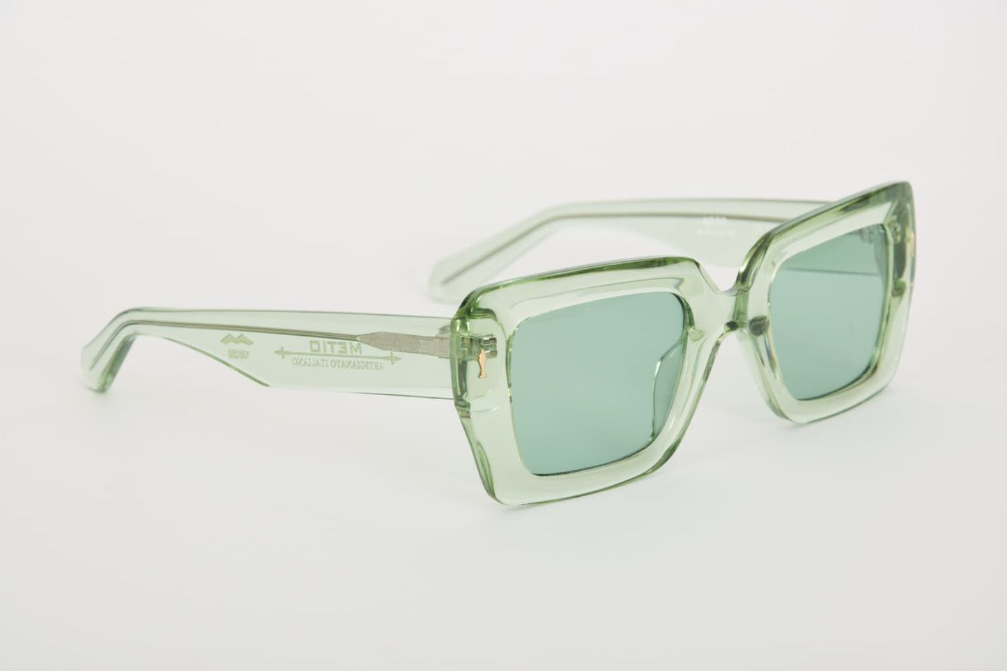 Metio Brigitte Verde Acqua Trasparente
