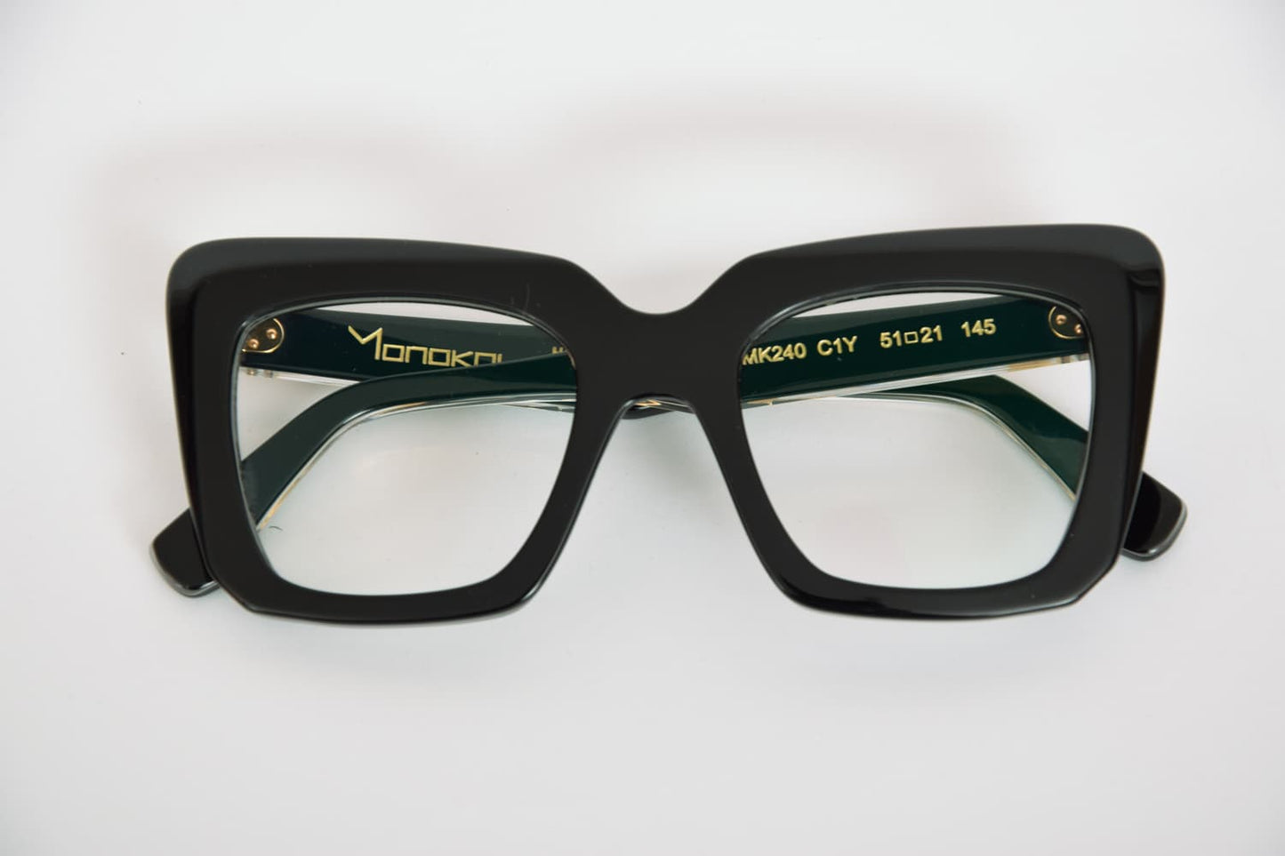 Occhiali da Vista Monokol MK 240 Nero - Occhiali Quadrati Donna