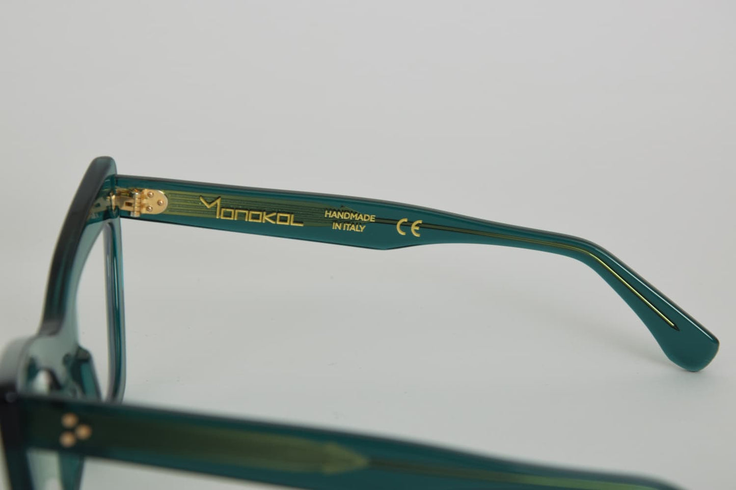 Occhiali da Vista a Gatto Donna Particolari: Occhiali da Vista Monokol MK252 verde petrolio