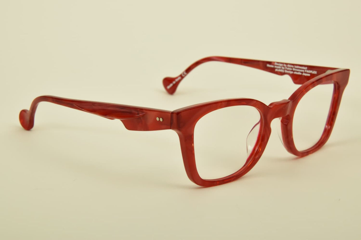 Occhiali da Vista Particolari Platoy modello Set colore Rosso Fuoco