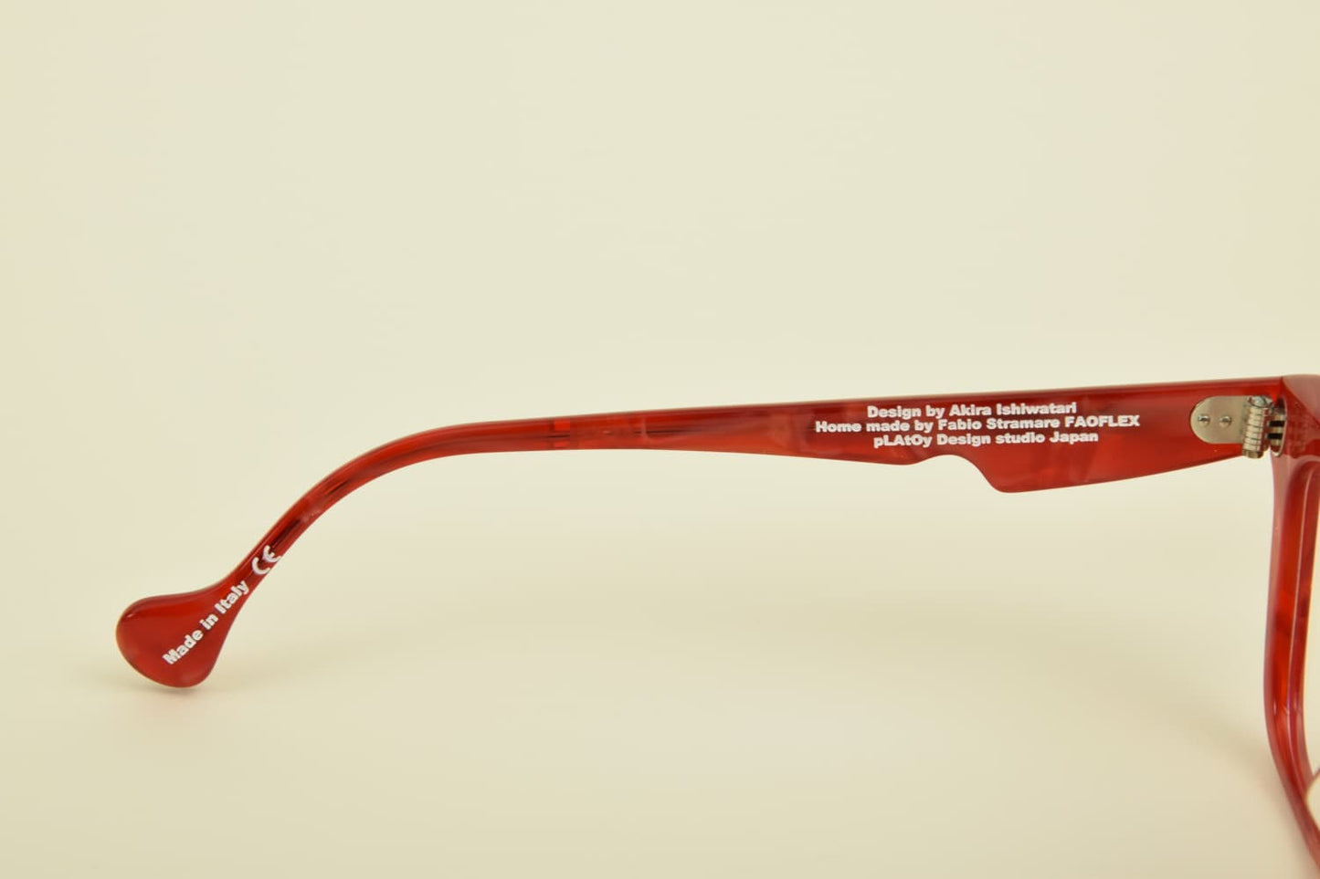 Occhiali da Vista Particolari Platoy Set Rosso Fuoco