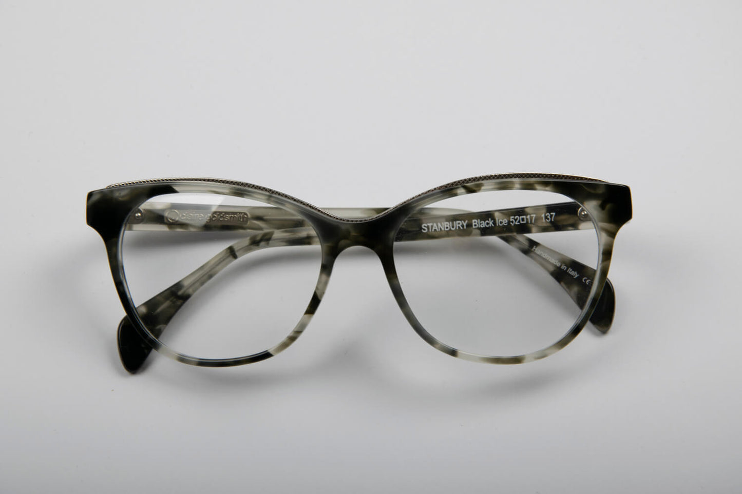 Oliver Goldsmith | Stanbury | Nero e Ghiaccio - OTTICA SICOLI
