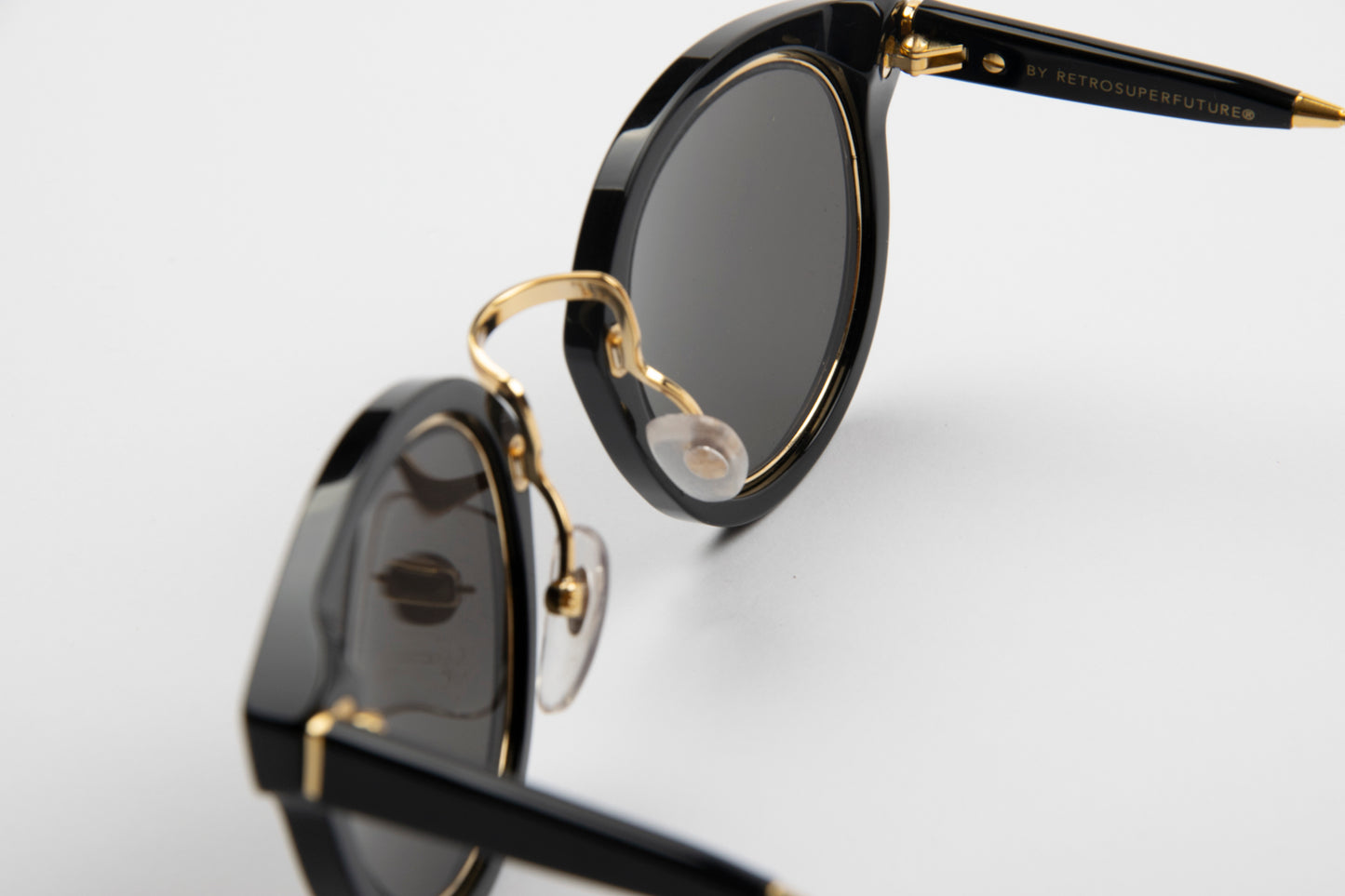 Super by Retrosuperfuture | Panama Impero | Nero e Oro - OTTICA SICOLI