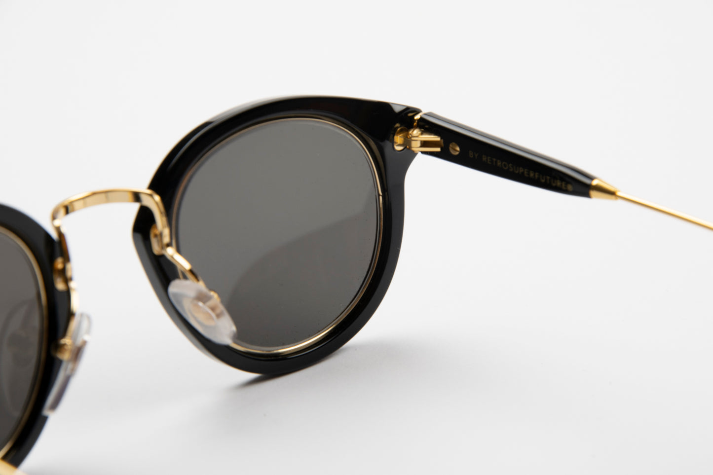 Super by Retrosuperfuture | Panama Impero | Nero e Oro - OTTICA SICOLI
