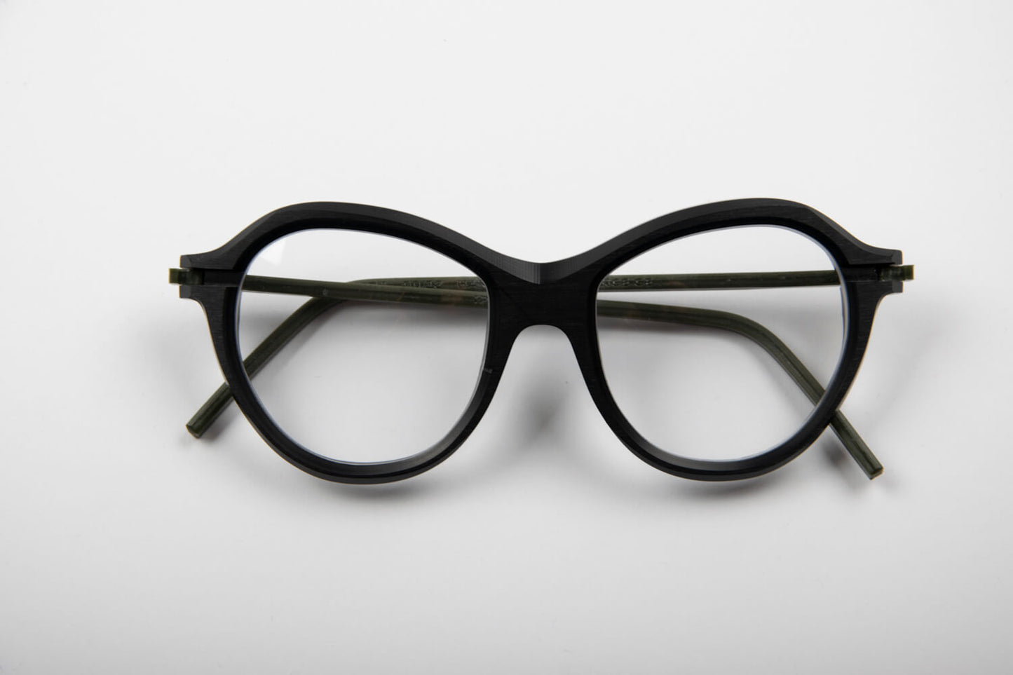 Plasticdelux | Frida | Nero e Verde - OTTICA SICOLI