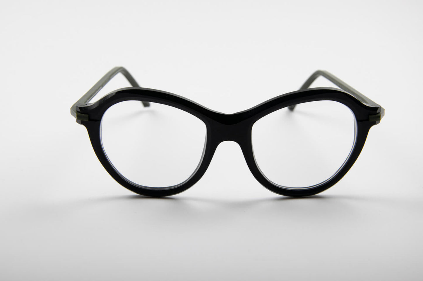 Plasticdelux | Frida | Nero e Verde - OTTICA SICOLI