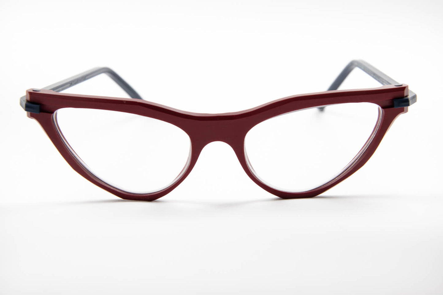 Plasticdelux | Tilda | Rosso Bordeaux e Blu - OTTICA SICOLI