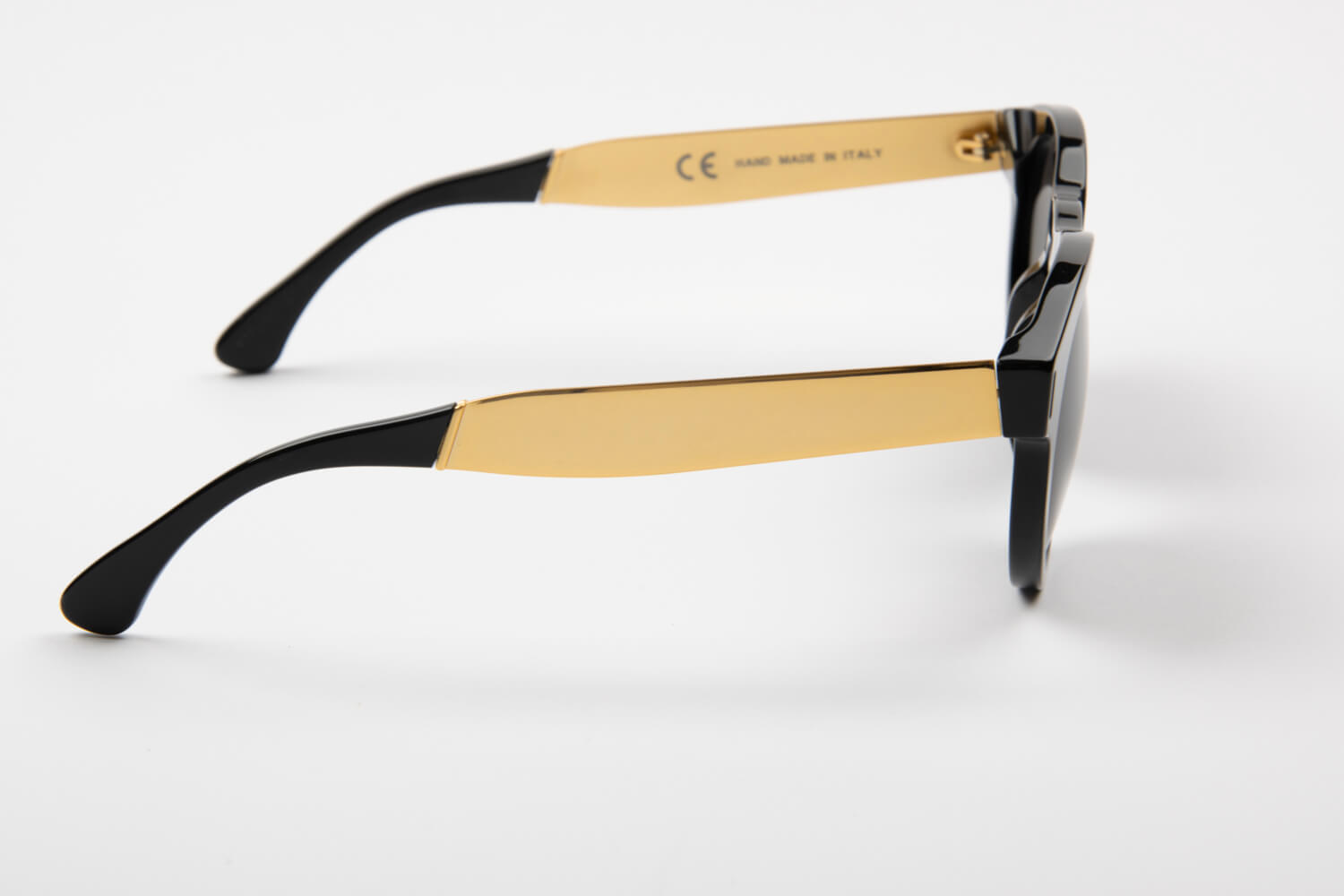 Super by Retrosuperfuture | Francis | Nero e Oro - OTTICA SICOLI